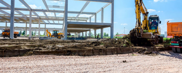 chantier de terrassement